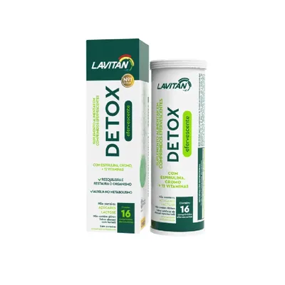 Lavitan Detox 16 Comprimidos Efervescente